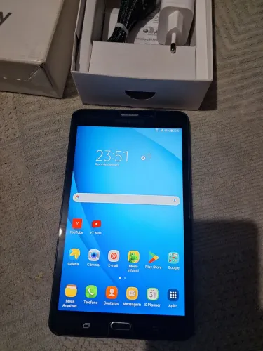 Tablet Samsung Galaxy Tab A6 pelicula e capa de brinde