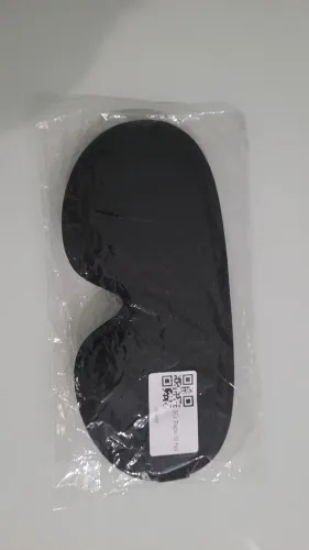 Máscara 3D de Espuma Para Dormir, Tapa-Olho Blackout Total, Confortável e Zero Pressão.