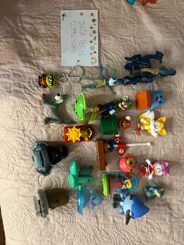 Brinquedos McDonald?s e diversos 20 reais cada 