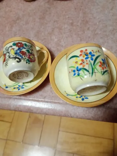Para de xícaras para cafezinho