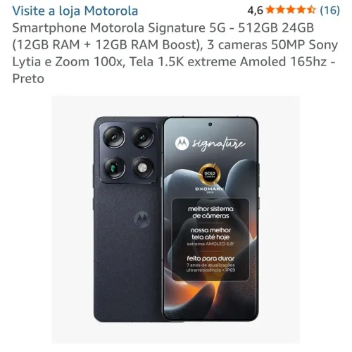Motorola Signature 512GB