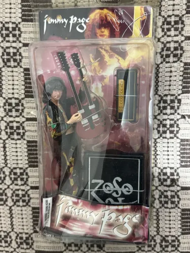 Boneco Jimmy Page Led Zeppelin Neca
