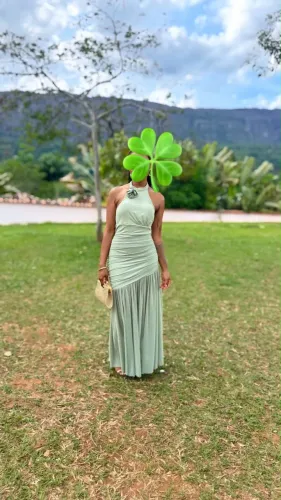 Vestido casamento madrinha verde