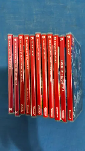 Lote com 11 Jogos de Nintendo Switch