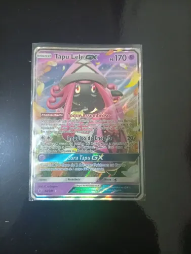 Carta Pokémon Tapu Lele GX