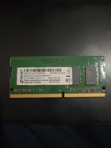Memória RAM DDR4 4GB 2666 mhz para notebook