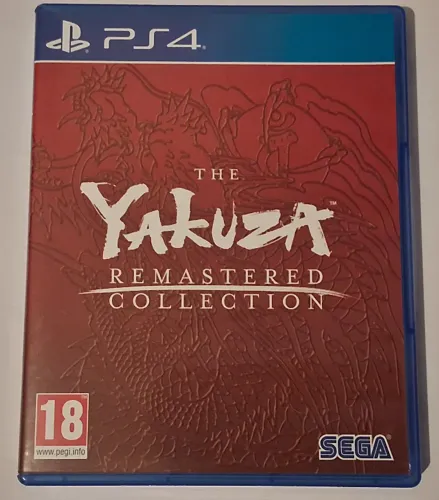 Jogo The Yakuza Remastered Collection Europeu Original para PS4 Playstation 4
