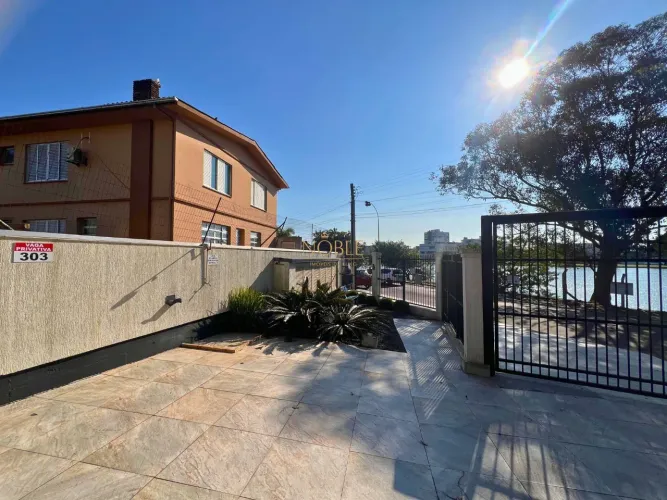 Apartamento mobiliado de 1 dormitório na beira da Lagoa do Violão Torres