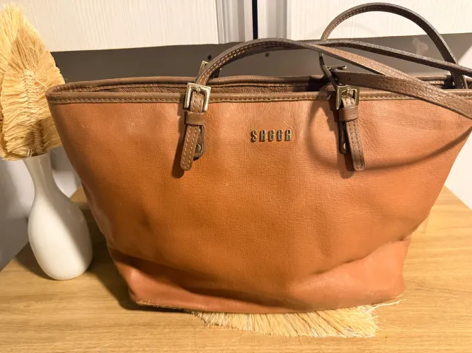 Bolsa Couro Saga