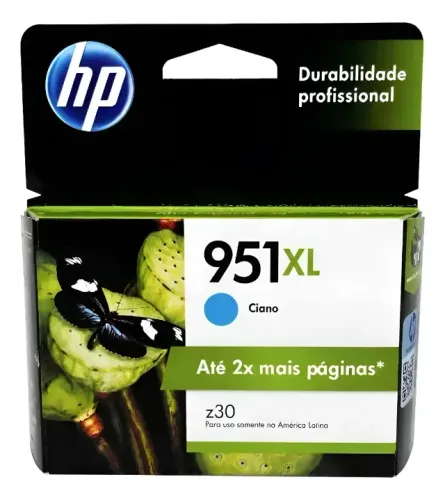 Cartucho De Tinta 951xl Hp Cn047ab Ciano