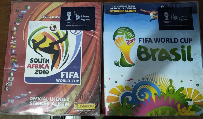 Álbuns Copa do Mundo - 2010 e 2014