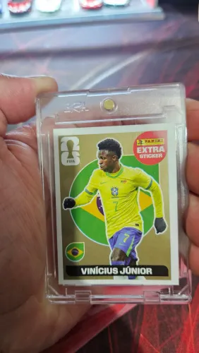 Fugurinha Copa do Mundo 2026 Legend Vini Jr Gold