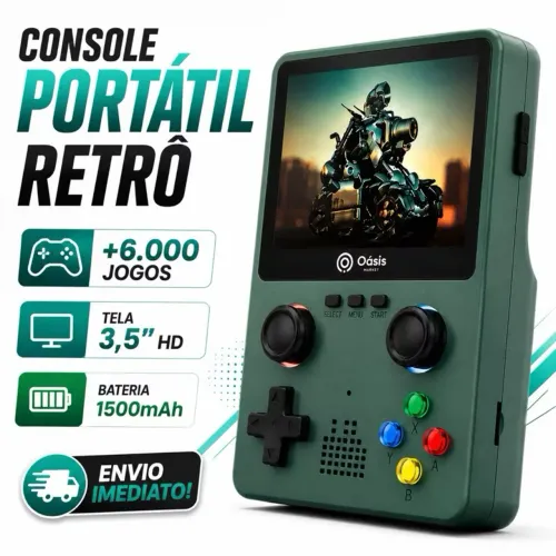 Videogame Console Portátil Retro Oásis