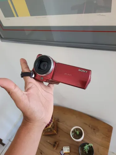 Filmadora Sony cyber shot handycam <br>[13/10 15:38] Maxsuel Filho: DCR-SR68