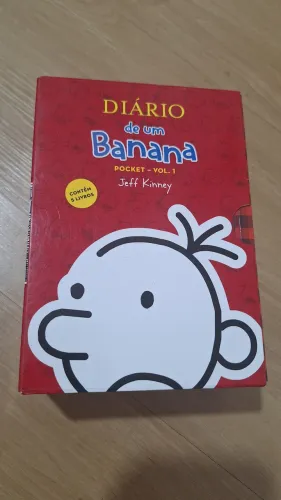 Box Diário de um Banana, 5 livros da coleção