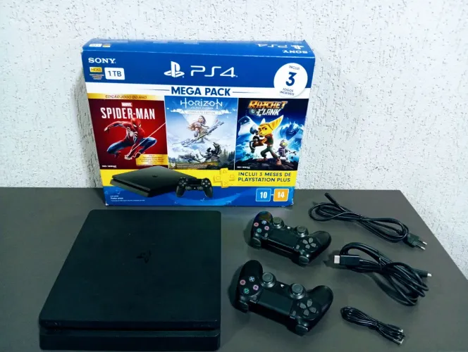 PS4 SLIM DESBLOQUEADO NOVO
