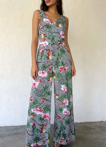 Macação pantalona Lemise tamanho P