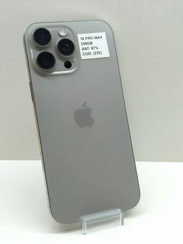 IPhone 16 Pro Max 256gb Natural bateria 97%