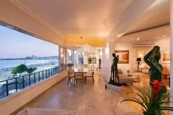Apartamento para aluguel com 4 quartos, 587m² - Copacabana - Rio de Janeiro/RJ