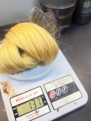 Mega hair loiro