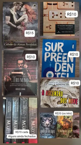 Livros game of trhones