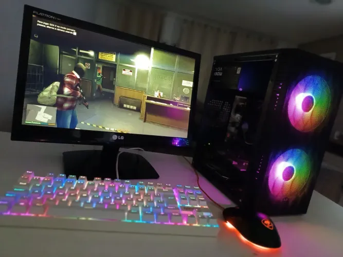 Computador Gamer Bom Forte Completo