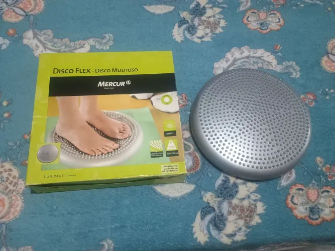 Massageador Disco Flex inflável manual p/ pés (vila prudente SP)