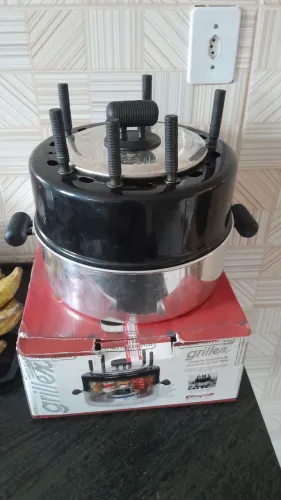 Pra vender churrasqueira de fogão Grillex