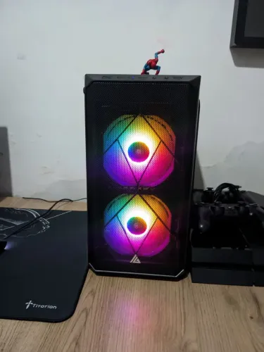 Gabinete Acegeek Forge Mini Tower Preto