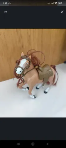 Cavalo Barbie colecionável
