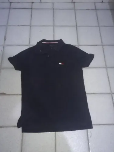 Camisa polo preta