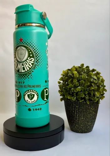 Garrafa térmica 800 ml - Palmeiras 