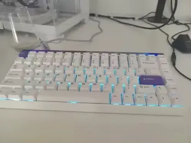 Teclado Magnético Aula Hero84 He Gamer 0.01mm 8khz Inglês Us