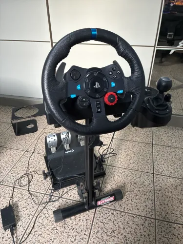 Volante Logitech G29 + Cambio + Cockpit(Bem Usado)