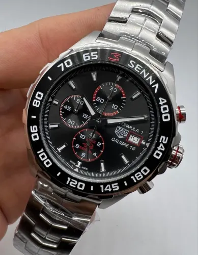 TAG Heuer F1 SENNA Tribute Edition - Cálibre 16 - 43mm BASE ETA PREMIUM