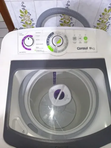 Máquina de Lavar Consul 9kg - Funcionando (precisa de algum reparo)