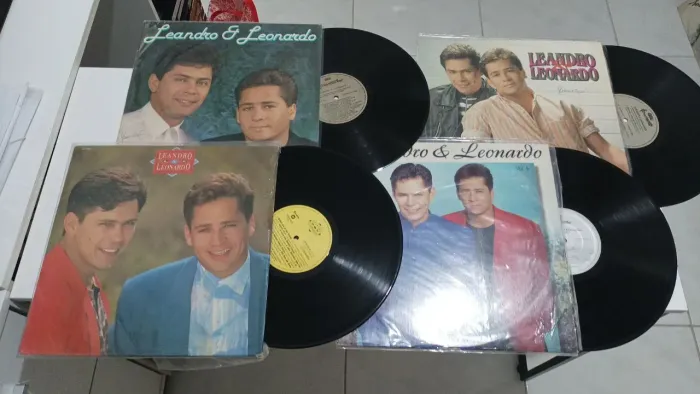 Leandro e Leonardo lote 4 Lps excelente 