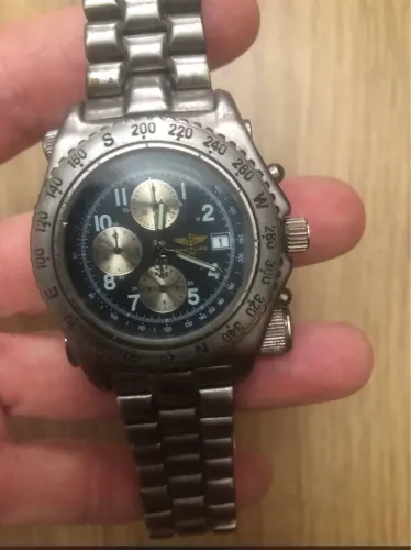 Relógio breitling emergency superquartz