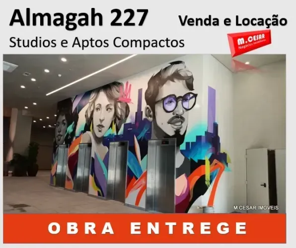 Studio para venda possui 26 metros quadrados com 1 quarto em Tatuapé, São Paulo - Almagah