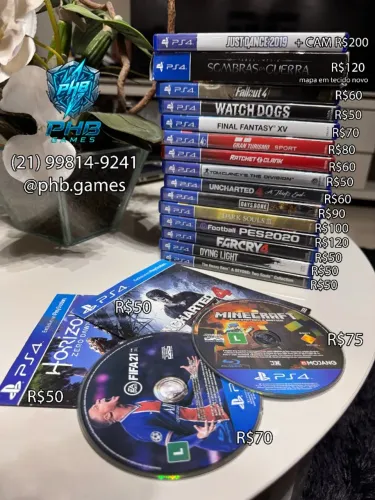 Jogos PS4 - Unitário ou Lote