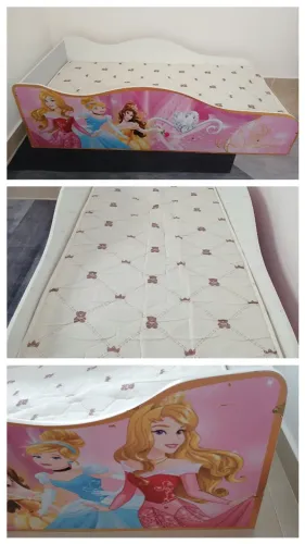 Cama infantil com colchão 