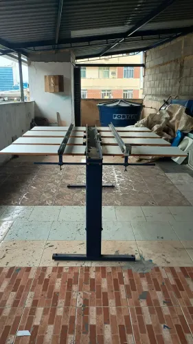 Mesa de Silk Silk screen nova com telas e mesa de luz uv