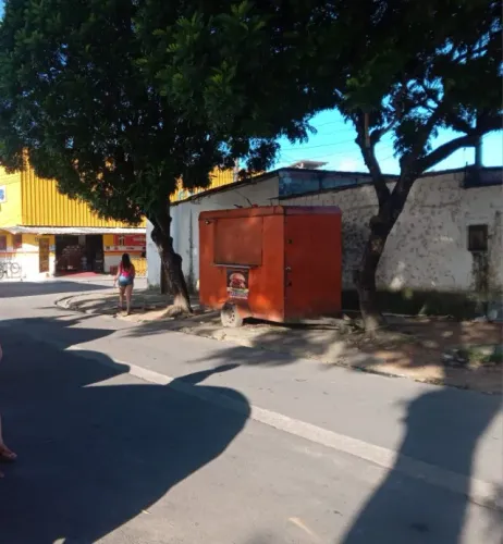 Trailer de lanche completo