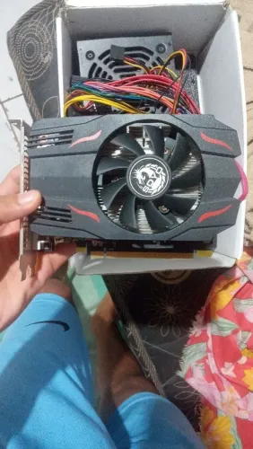 Placa de vídeo RX550 4gb