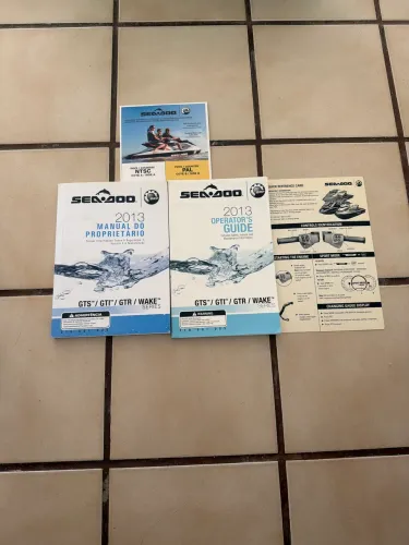 Manual proprietário Jetski Seadoo 