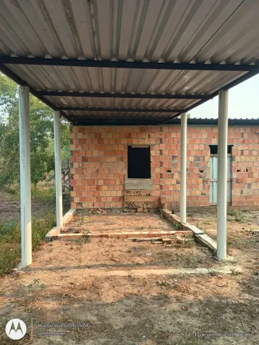 Vendo chácara com casa em fase de acabamento, terreno 20x95, Km 26 Morada do Sol