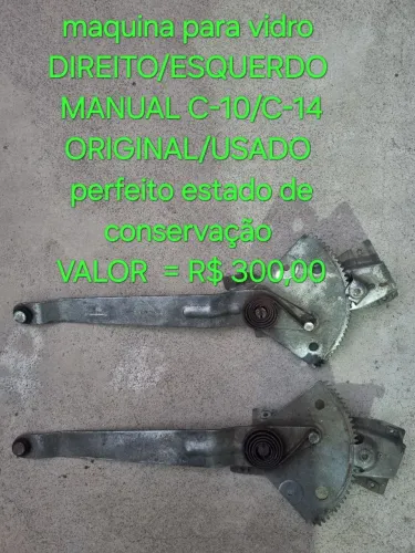 MAQUINAS PARA VIDROS CAMIONETES C-10/C-14 