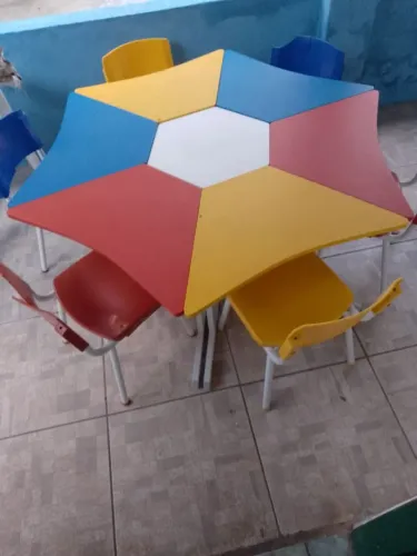 Cadeira+Mesa Escolar