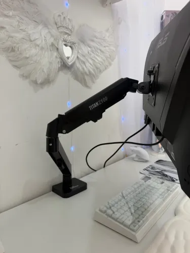 Braço articulado Dr. Office Titan Z100, Com Pistão, Até 32 Pol