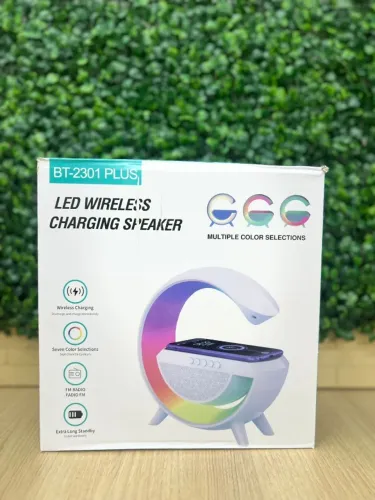 Caixa de Som + Rádio + Carregador por Indução - Entrega Grátis